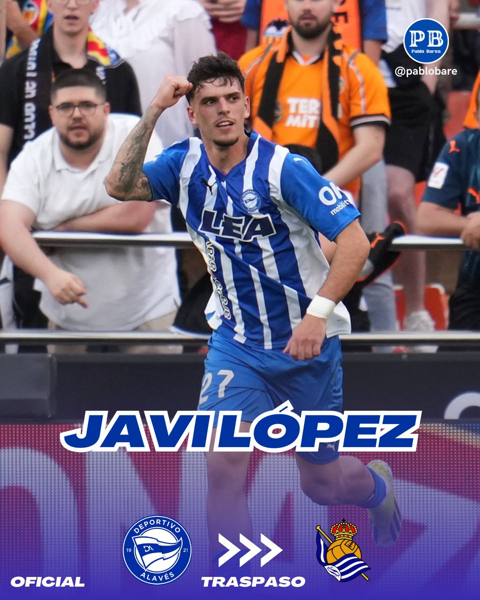pablobare's tweet photo. 🏝️ Las Islas Canarias vuelven a Donosti

La #RealSociedad acaba de hacer oficial la compra del lateral izquierdo Javi López procedente del Deportivo Alavés.

¿Quién es? ¿Cómo juega?

Agradezco un ❤️+ 🔄

🧵 ¡Dentro hilo!

@pablobare