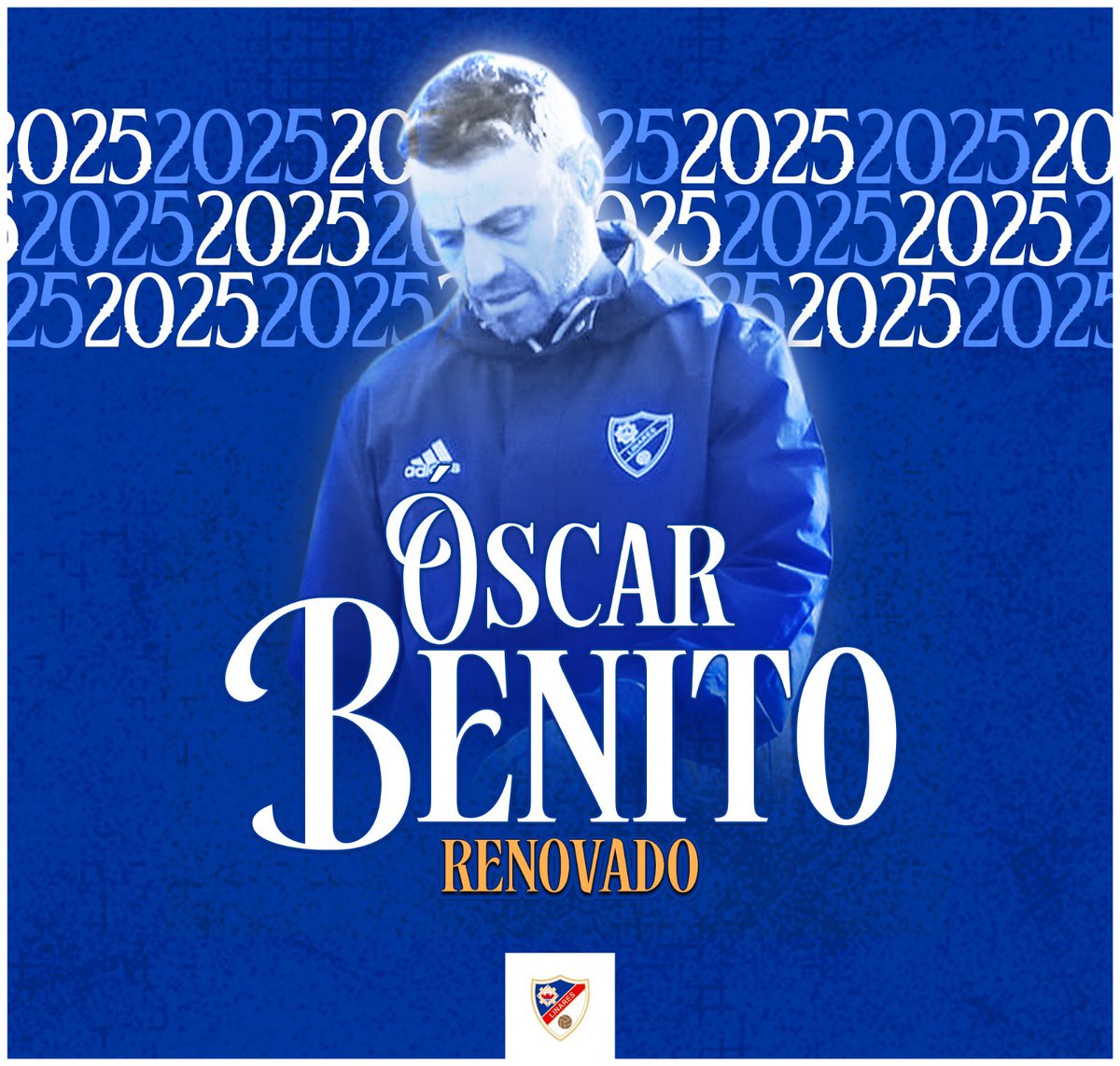 📣 𝐑𝐄𝐍𝐎𝐕𝐀𝐂𝐈𝐎́𝐍

¡Nuestros porteros seguirán en las mejores manos! 🔝🧤

🔵 ¡<a href="/BenitoCandido/">Oscar Candido Benito</a> seguirá una temporada más como 𝗘𝗡𝗧𝗥𝗘𝗡𝗔𝗗𝗢𝗥 𝗗𝗘 𝗣𝗢𝗥𝗧𝗘𝗥𝗢𝗦 del #LinaresDeportivo!

Será la novena temporada del madrileño encargado de la preparación de los metas