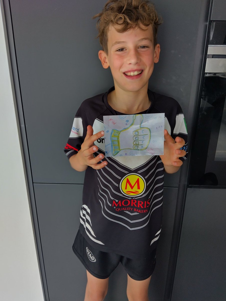 Thank you so much Mrs Taylor, this arrived this morning, Zach is headed into summer with a big smile after rugby training 😆 thank you for all you do <a href="/CCCRPrimary/">CCCR Primary School</a> , we really do appreciate it, made our Saturday 💕