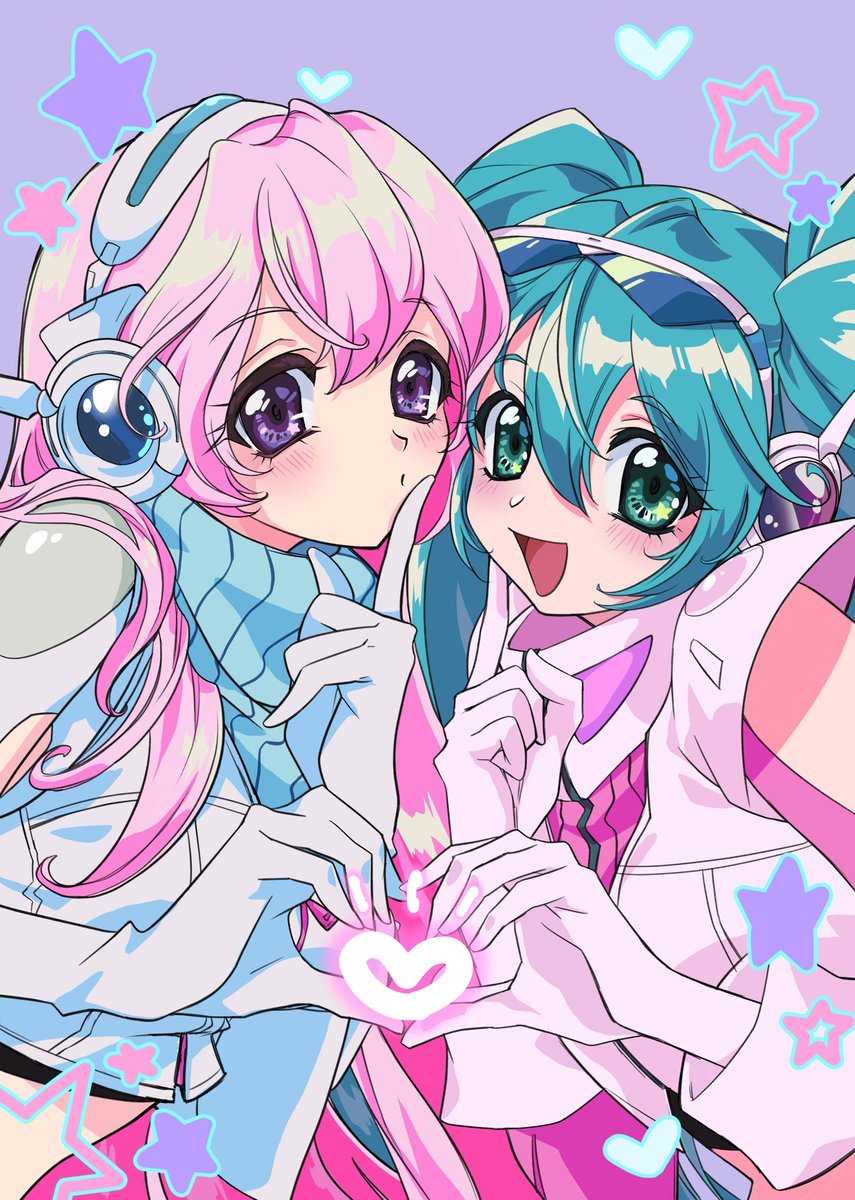 初音ミク 巡音ルカ 流星乙女ギャラクティア 缶バッジ 未開封10点 巡音ルカと初音ミクの新グッズ「流星乙女ギャラクティア」販売開始！