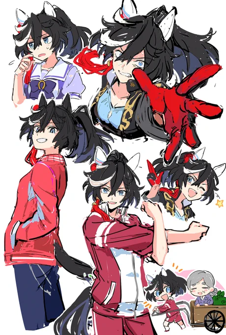 ひたすら推しを描いていた 