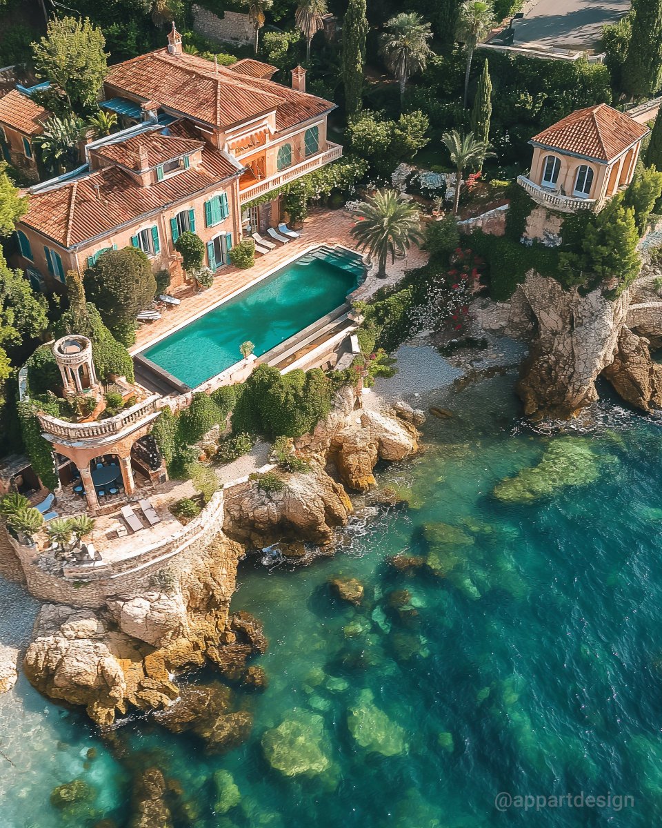 AppartDesign's tweet photo. Dream villa in Côte d'Azur, France https://t.co/RcrXrcNMBJ