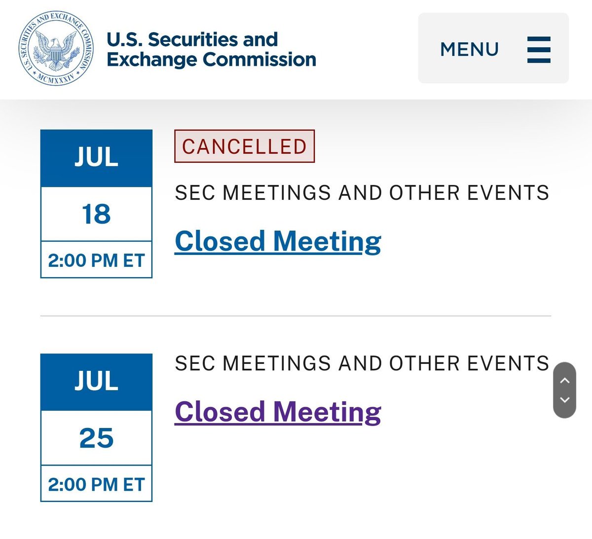 🚨 BREAKING:

#XRP Rises as upcoming SEC closed-door meeting could lead to a settlement of the Ripple lawsuit! ⚖️

thecryptobasic.com/2024/07/20/xrp…