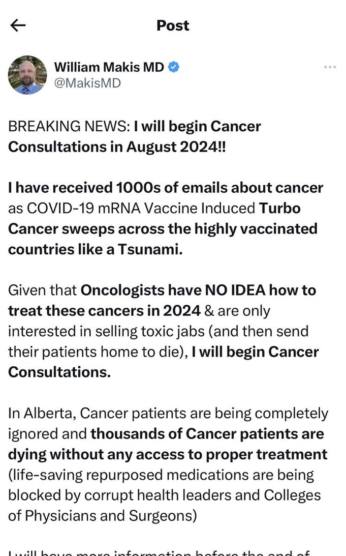 Debunk_the_Funk's tweet photo. Here’s a liar offering “official” medical advice on the internet while not having a medical license himself. His victims will dump money and time into his scam, he will offer nothing useful, and the victim’s cancer may go untreated. Sick stuff. Just a normal day on this web site. https://t.co/BlrPfkmrdj