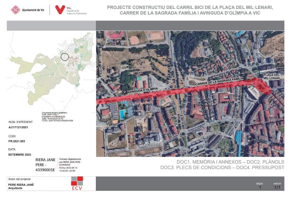 amicsdelanatura's tweet photo. Sembla surrealista que @aj_vic  desestimi recolzar  mobilitat sostenible renunciant al tram ciclable zona esportiva  Vic. També els pobles veïns el necessitem , com  la via cicliste roda -vic. @OsonaBici https://t.co/AUlwqn5zuO