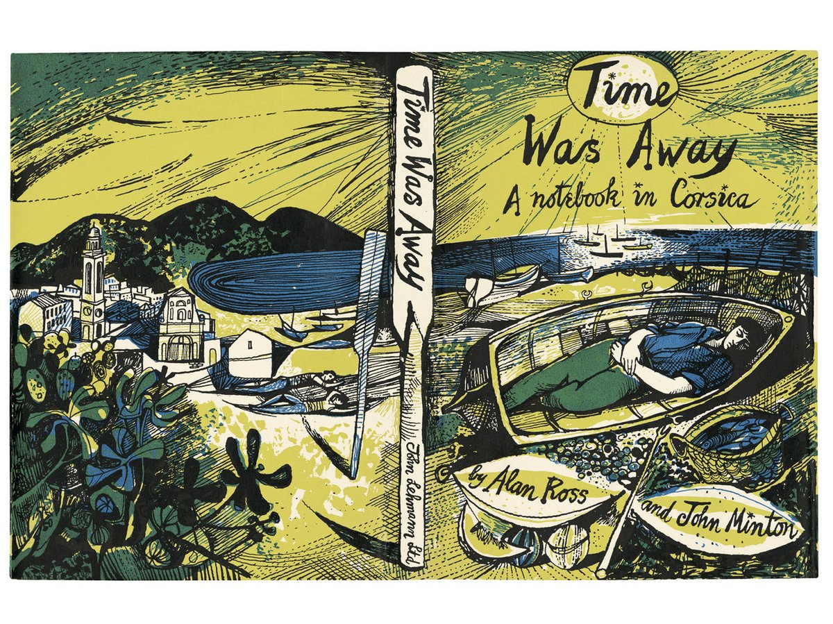 MainstonePress's tweet image. Time was away... one of three new prints by John Minton available from Mainstone Press.