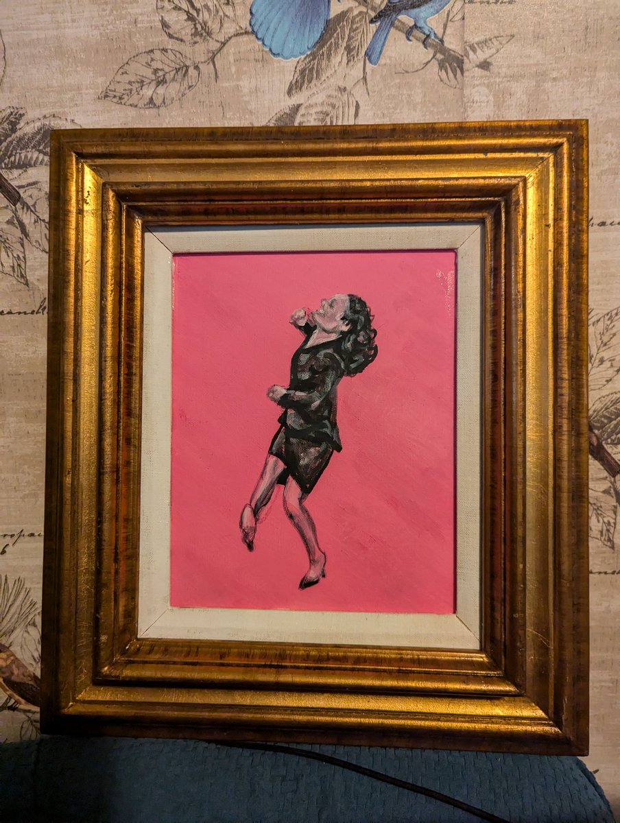heatherfact's tweet photo. A little something I made as a parting gift for my fellow Aquabus dockwatch. She loves Seinfeld and the colour pink. 🩷 https://t.co/qm2l2daea4