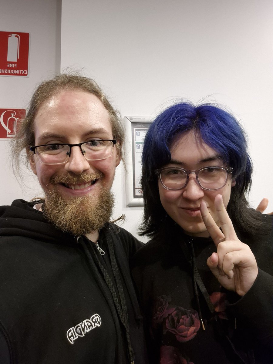 At ASM24 with <a href="/vichisuki/">violet 🏳️‍⚧️</a>