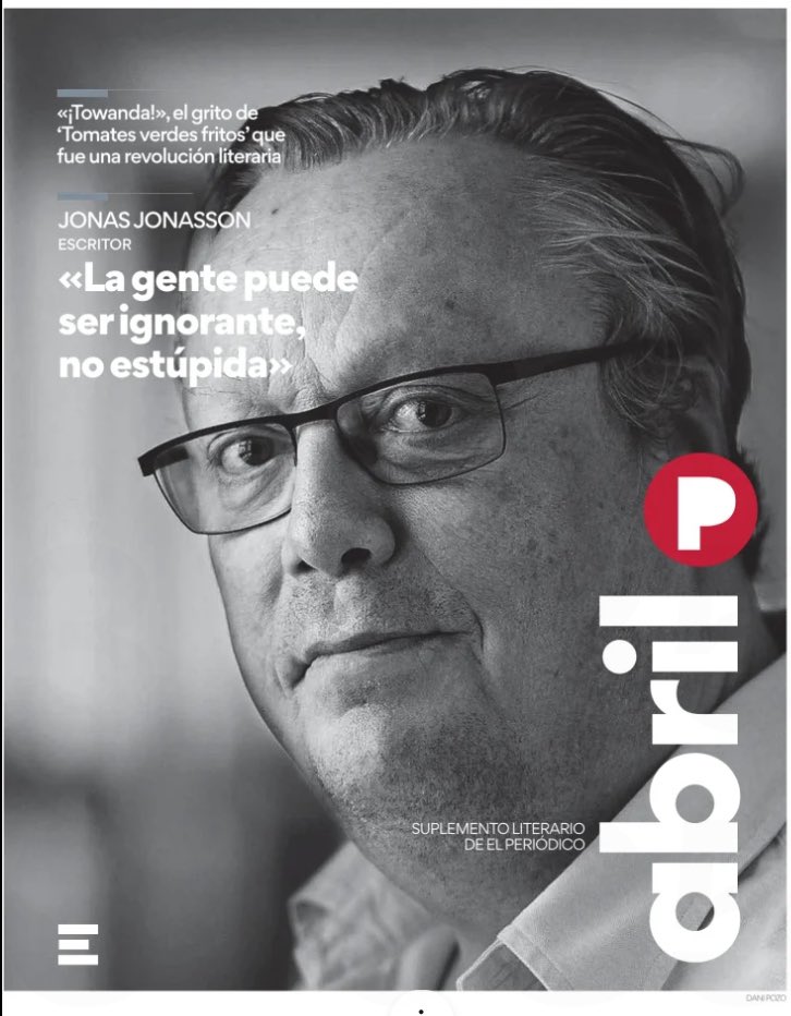 📚📚Sábado de #Abril en el kiosco. Entrevista a Jonas Jonasson de Elena Pita. <a href="/imartinrodrigo/">Inés Martín Rodrigo</a> grita ¡Towanda!Tribunas de Darío Villanueva <a href="/RAEinforma/">RAE</a> <a href="/olga_merino/">Olga Merino</a> y <a href="/laurabarrachina/">Laura Barrachina</a>. <a href="/AafricaAlonso/">Africa Alonso Bada</a> Ha venido a hablar de su libro. Y el perfil de <a href="/MartaMarne_/">Marta Marne</a> sobre <a href="/EmparFdez/">Empar Fernández</a>📚📚