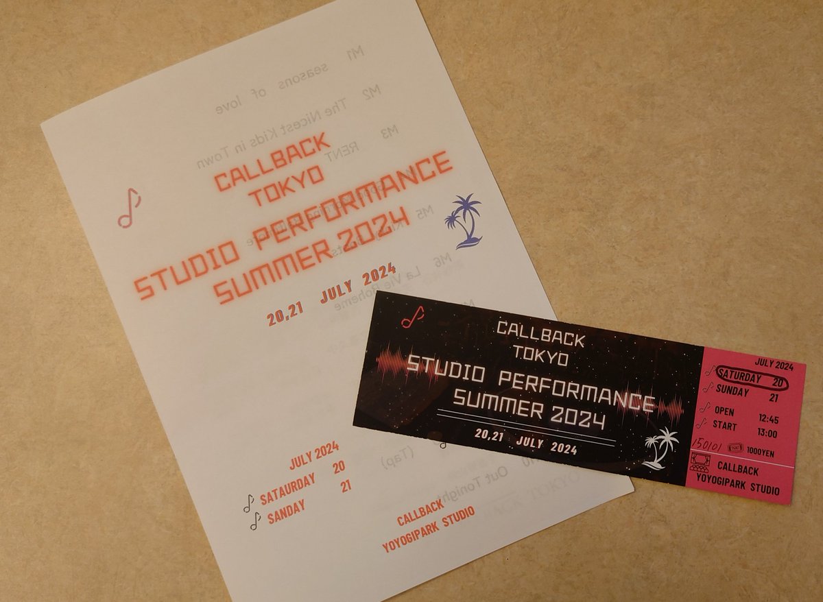 Ricky_macky's tweet photo. 今日は CALLBACK TOKYO 代々木公園スタジオ で開催された STUDIO PERFORMANCE SUMMER 2024 に行って来ました。#中込佑協くん、#中込佑玖くん 兄弟はじめたくさんの若いスターの方々のパフォーマンスを楽しませていただきました😊真夏の暑さも吹っ飛びました🤩また行きたいです😊
#CALLBACKTOKYO https://t.co/Rpt4Grkizg