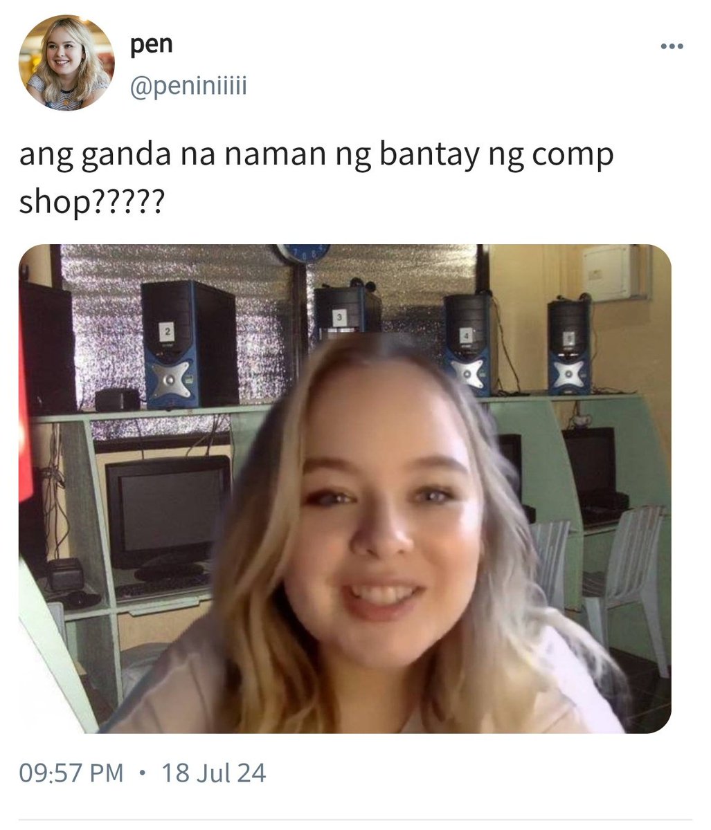 ladyevarina's tweet photo. what if #polin au tapos penelope na bantay sa compshop at colin na naghahabol ng requirements https://t.co/2CSbmvjW4g