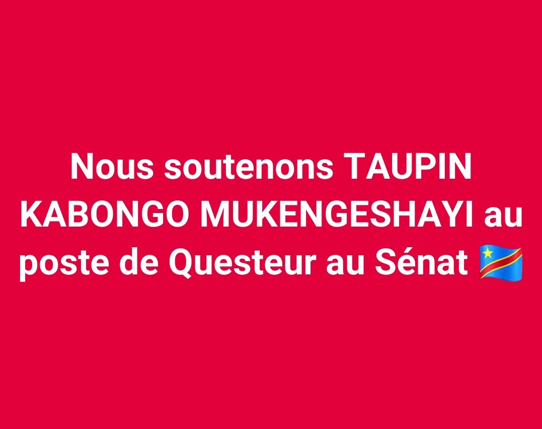 Trésor Kandolo tweet media