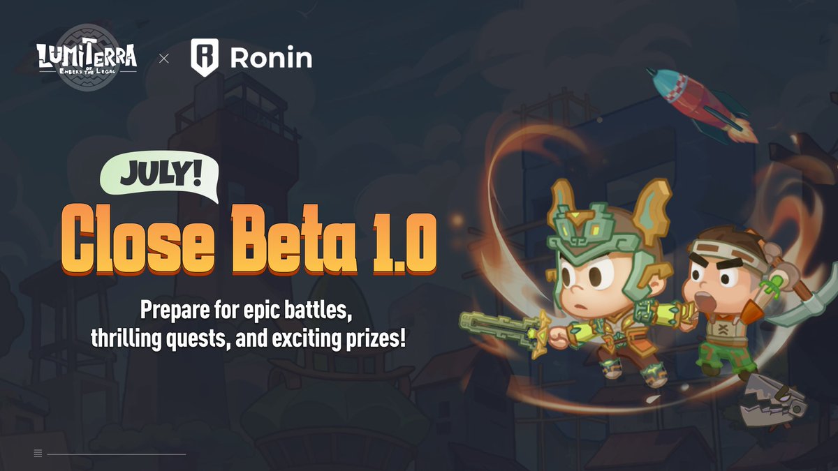 5x WL GIVEAWAY for Lumiterra's 
Closed BetaTest🎁

TO ENTER:👇
1️⃣ Follow <a href="/homieofweb3/">Homie of Web3</a> &amp; <a href="/LumiterraGame/">Lumiterra</a>
2️⃣ Like &amp; Retweet post
3️⃣ Tag 3 friends
4⃣ Join Lumiterra Discord
5⃣ Mint 1 Lumi Fragment 

PICKING 5 WINNERS IN 2 DAYS⏳

What is Lumiterra and why should
you get WL to PLAY?👇