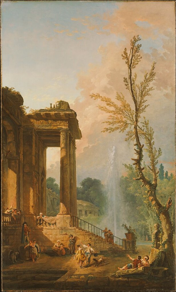 pallashellen's tweet photo. @Anc_Aesthetics Enlightenment Movement's French painter Hubert Robert, The Portico of a Country Mansion, 1773 https://t.co/GoudEaWzQt