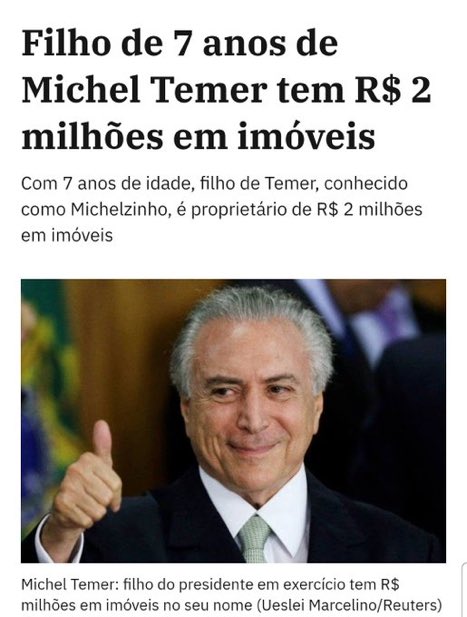 pravda_br's tweet photo. É disso que estamos falando. 
A meritocracia da elite financeira. https://t.co/FHSYFT6CKa