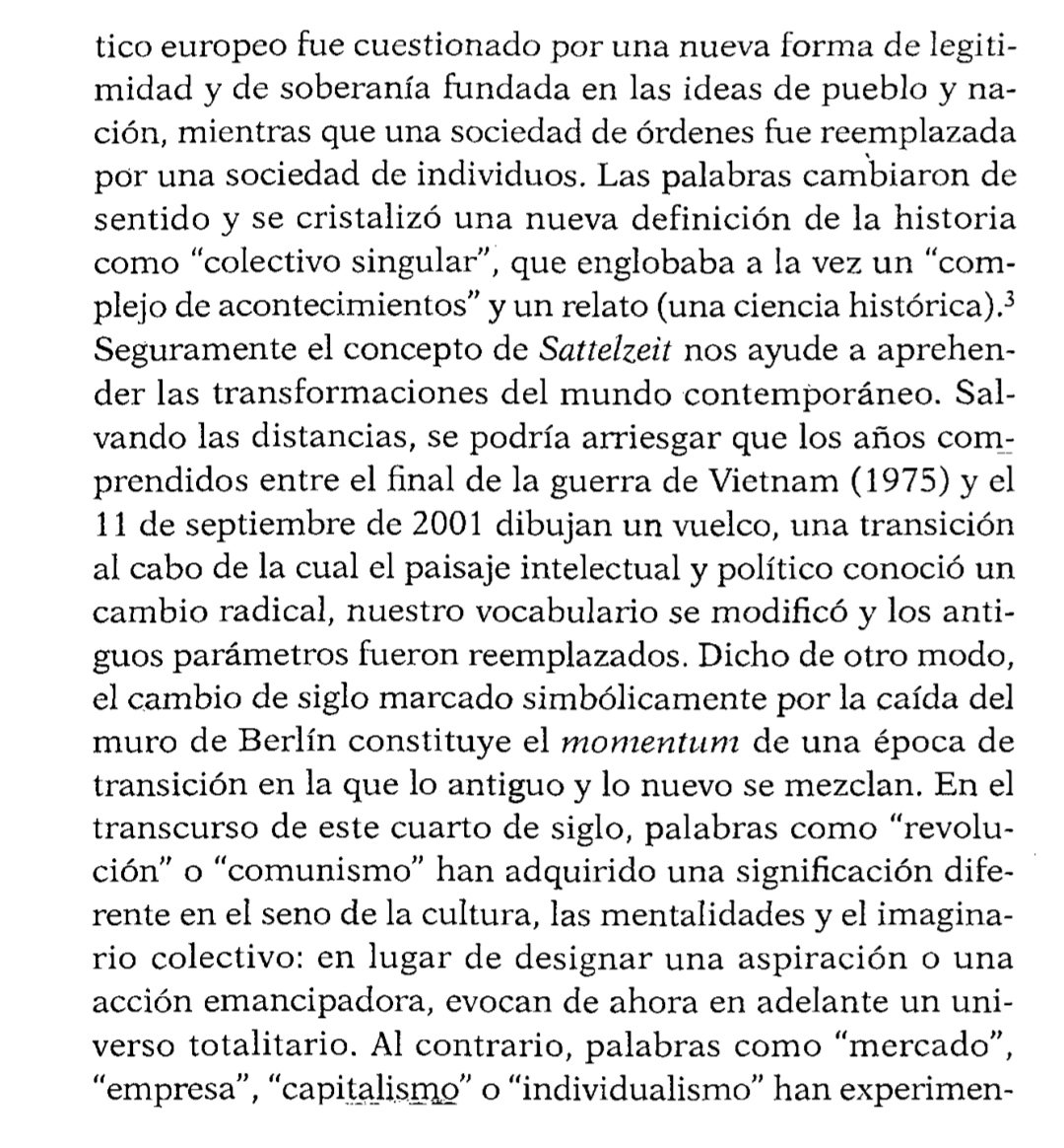 EdgarStraehle's tweet photo. La ruptura histórica (o revolución conservadora) de fines del siglo XX en la que aún estamos enredados (según Enzo Traverso).

Sigue https://t.co/2ERpFXroII
