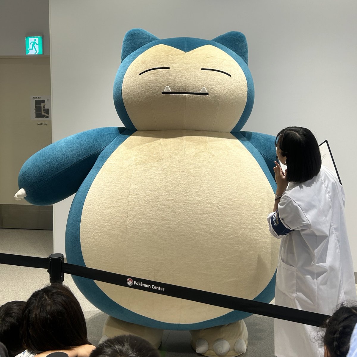 oba_tea's tweet photo. カビゴンに会ってきた😆1周年おめでとうございます🎉 https://t.co/rqQlXgfMwu