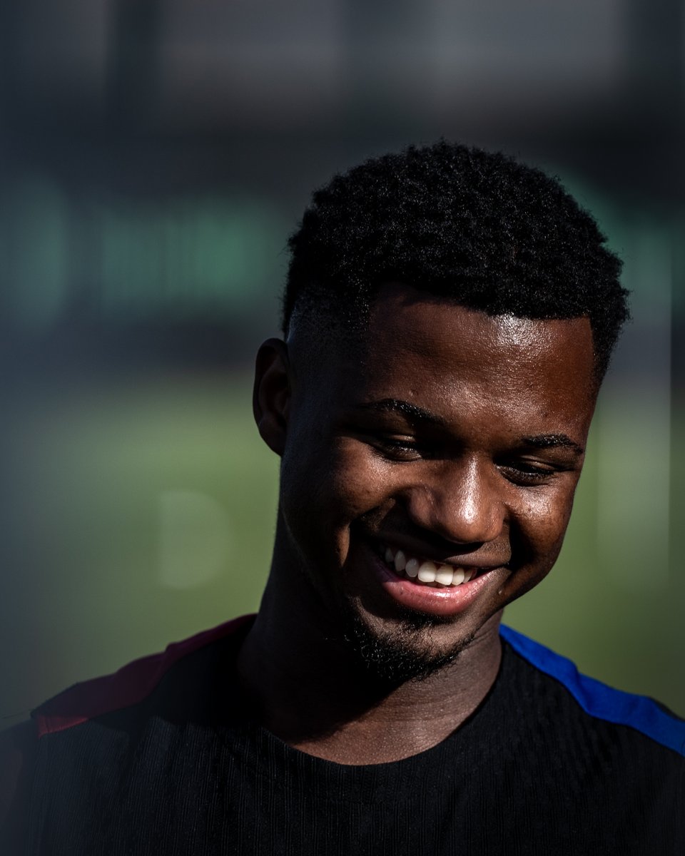 FCBarcelona_es's tweet image. Esta sonrisa nos derrite