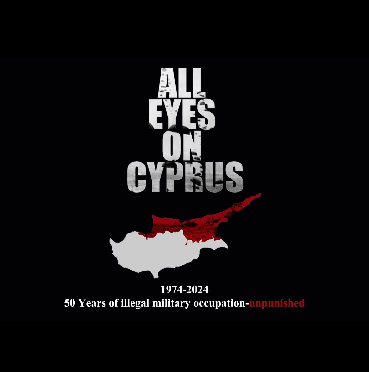 50 χρόνια από την εισβολή.

50 χρόνια αίμα νωπό που δε λέει να στεγνώσει.

50 χρόνια φωτογραφίες δίπλα σε αναμμένα καντηλάκια.

50 χρόνια 

«Καρτερούμεν μεράν νύχταν
να φυσήξει ένας αέρας 
Στον τόπον πο ‘ν καμένος
Τζι ‘εν θωρείς ποτέ δροσιάν»

 #Κυπρος