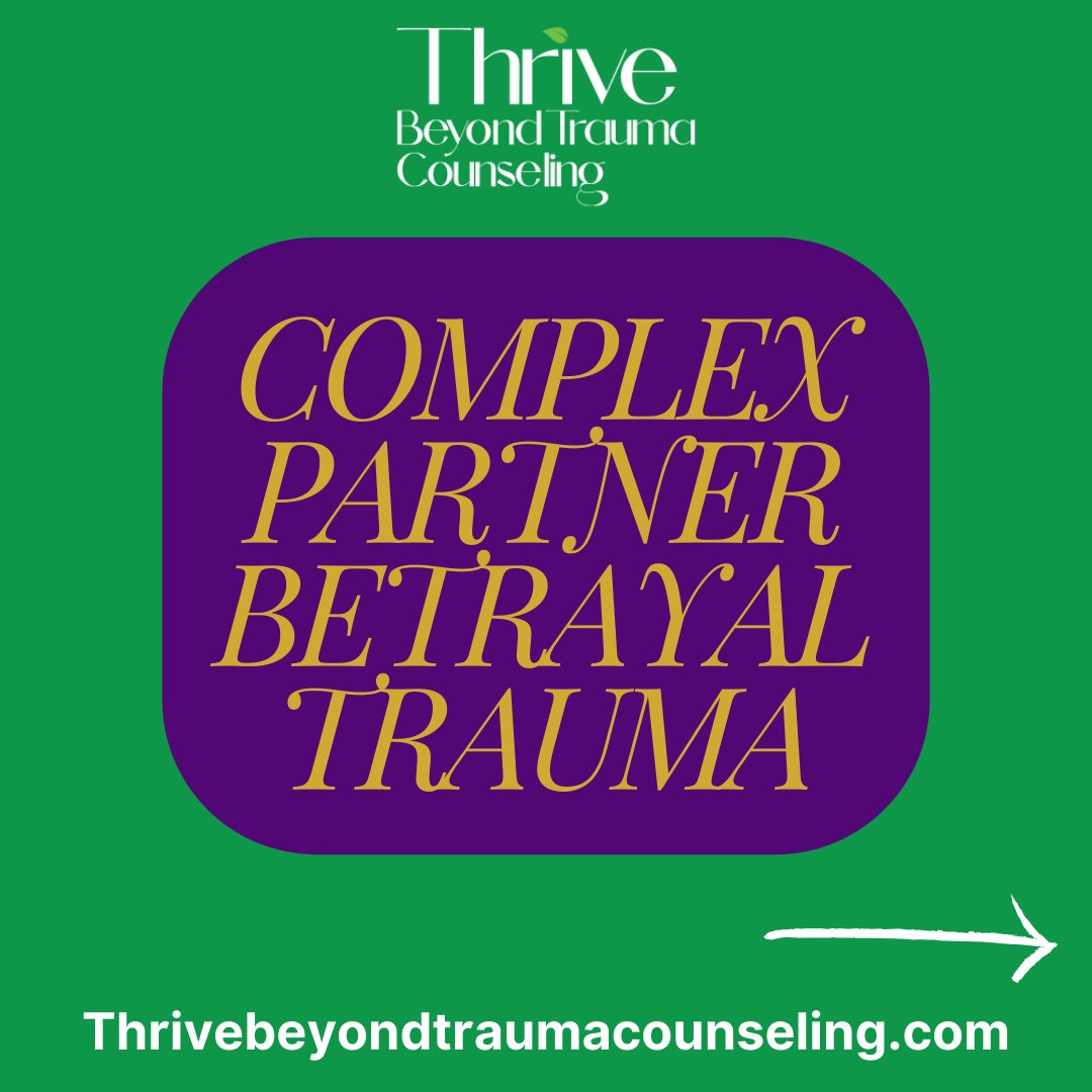 Tbeyondtrauma's tweet photo. Complex Partner Betrayal Trauma: When trust shatters, healing can feel impossible. 💫

Know the signs and find your path to recovery.✨

📍2020 Hogback Road, Suite 11, Ann Arbor, Michigan - 48105
📞 (248)392-3733
#thrivebeyondtrauma #traumarecovery #traumahealing #traumatherapy https://t.co/ejBr94Lm1n