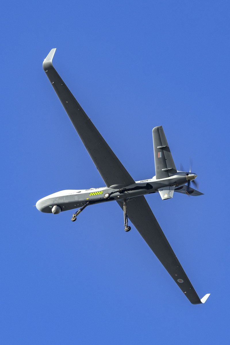 Did you know the <a href="/RoyalAirForce/">Royal Air Force</a>’s Protector RG Mk1 is the one remotely piloted aircraft designed from the ground up to be certifiable for civil airspace?

This means Protector can safely and seamlessly file and fly in the same airspace as commercial aircraft. #RIAT2024