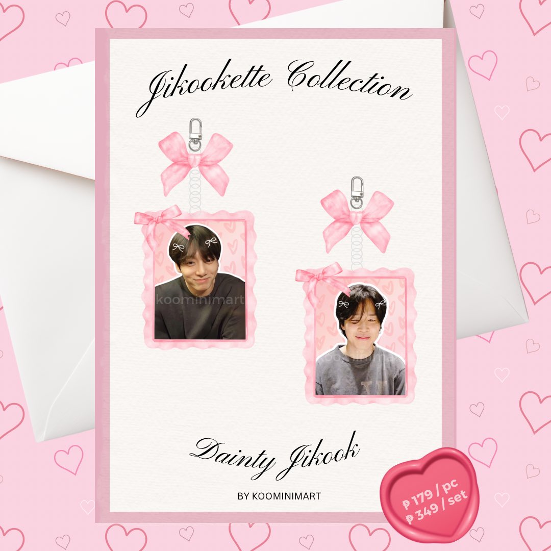 koominimart's tweet photo. OMG! THESE ARE SO FETCH! 💅🏻

Don't miss out on our 🎀 JIKOOKETTE COLLECTION 🎀 and spice up your look!

One RULE about this collection? — if you love it, buy it (before you run out of time) 😏

𐙚 doo: august 16
𐙚 dop: august 18
𐙚 nrdp: ₱50 payo/within the day

dm to order ! https://t.co/yF6iDjjlxk
