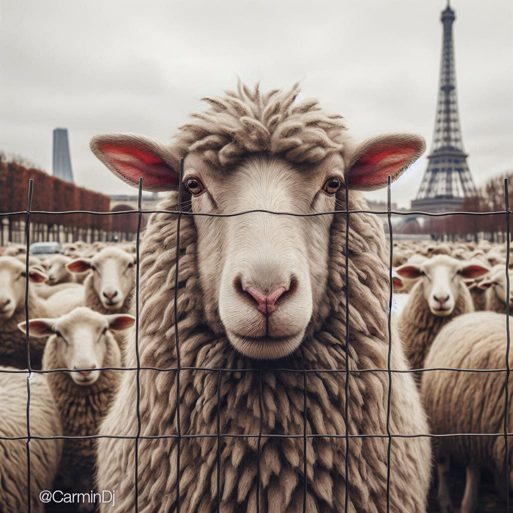 CarminDj's tweet photo. Après le QR Code du covid, les JO de Paris... https://t.co/XGUmEwi9Yd