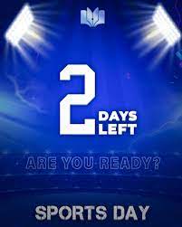 SuttonAcademy's tweet photo. Only 2 more days until sports day, are you ready?

A reminder...
Attend on time, in full PE kit. 
Remember food and drinks (FSM will be provided)
Bring (and drink) plenty of water
Small change is allowed for the tuck shop https://t.co/ABrAK58wQH