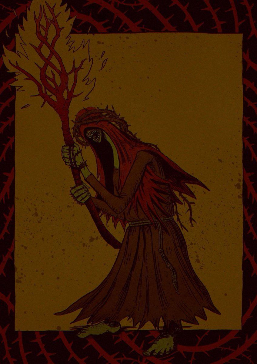 Thorn sorcerer from Elden Ring. I wish their drip could be worn in the game bruh