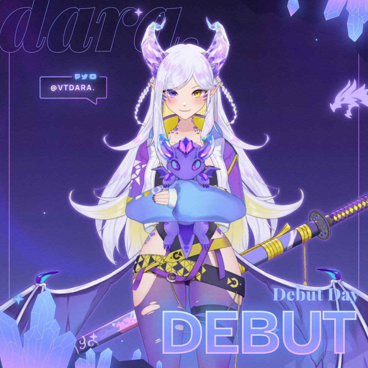 The waiting room is open for the Debut
And heck I am nervous.
But you will all be there with me right?
twitch.tv/vtdara
#Debut #l2d