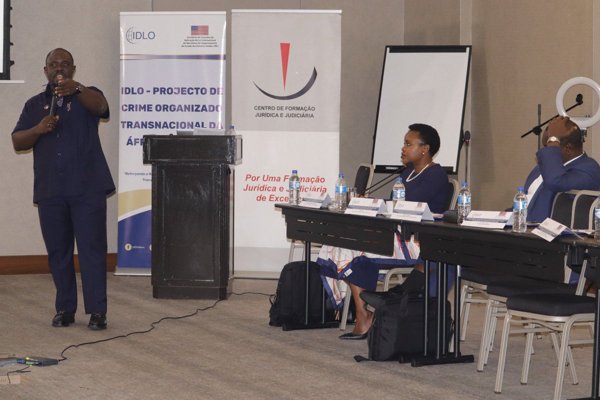 cfjjoficial's tweet photo. “PROCURADORES, JUÍZES E INVESTIGADORES DE MOÇAMBIQUE, QUÊNIA E TANZÂNIA PREOCUPADOS COM O CRIME ORGANIZADO TRANSNACIONAL“

Juntaram-se por dois dias, 18 e 19 de Julho de 2024 em Maputo, em um  “WORKSHOP DE VALIDAÇÃO DO CURRÍCULO DE FORMAÇÃO EM CRIME ORGANIZADO TRANSNACIONAL (COT) https://t.co/Jo6g7AtYrT