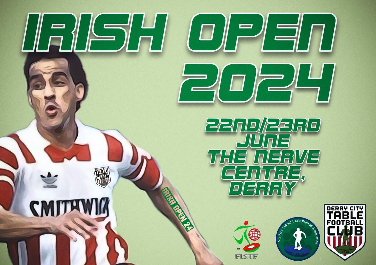 nitfa's tweet image. Great turnout of 36 competitors from UK, Ireland &amp;amp; mainland Europe at Derry Nerve Centre.