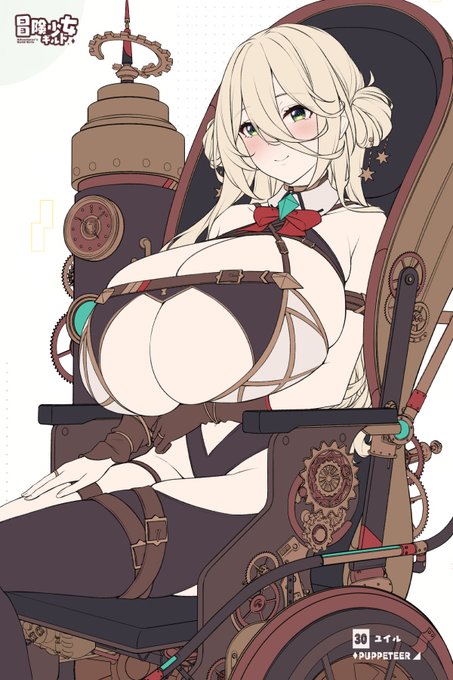 オリジナルシリーズ『冒険少女ギルド♦️』のメンバー30人目、最強の傀儡師、ユイル途中。 