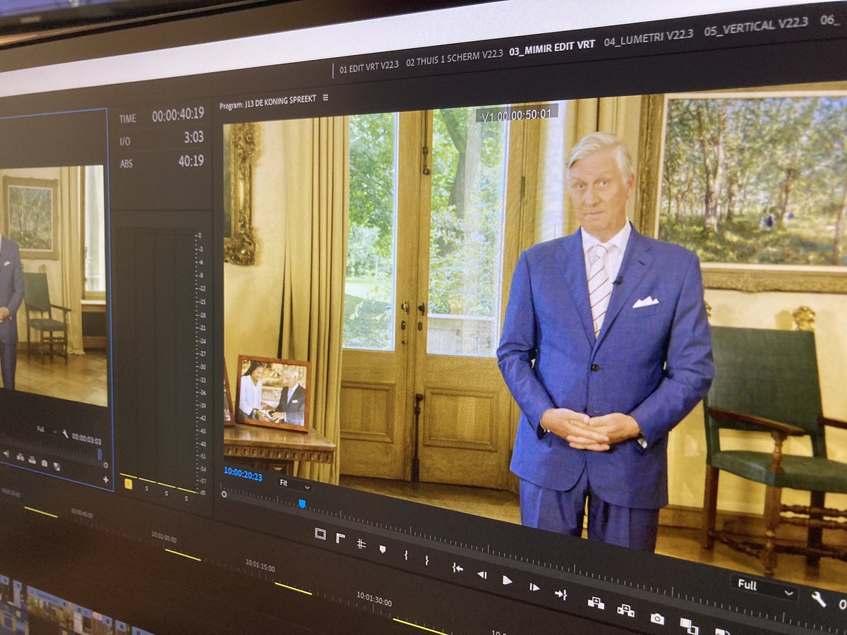 pascale_mertens's tweet image. #koningFilip is optimistisch over de verkiezingsuitslag, in zijn toespraak voor 21 juli. Hij ziet vooral kansen op “een mogelijke toenadering”, “tussen politieke partijen, tussen regio’s. Dit is een kans die we moeten grijpen” @vrtnws