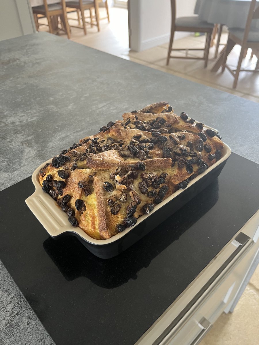 A nice home made Bread and Butter pudding, what are we saying?