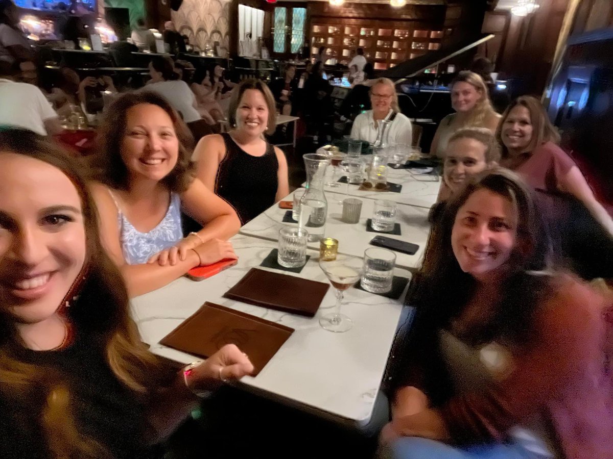 Connecting with some of my favorite Maine friends and others from around the country is definitely one of the best parts about going to the national conference! #asca24