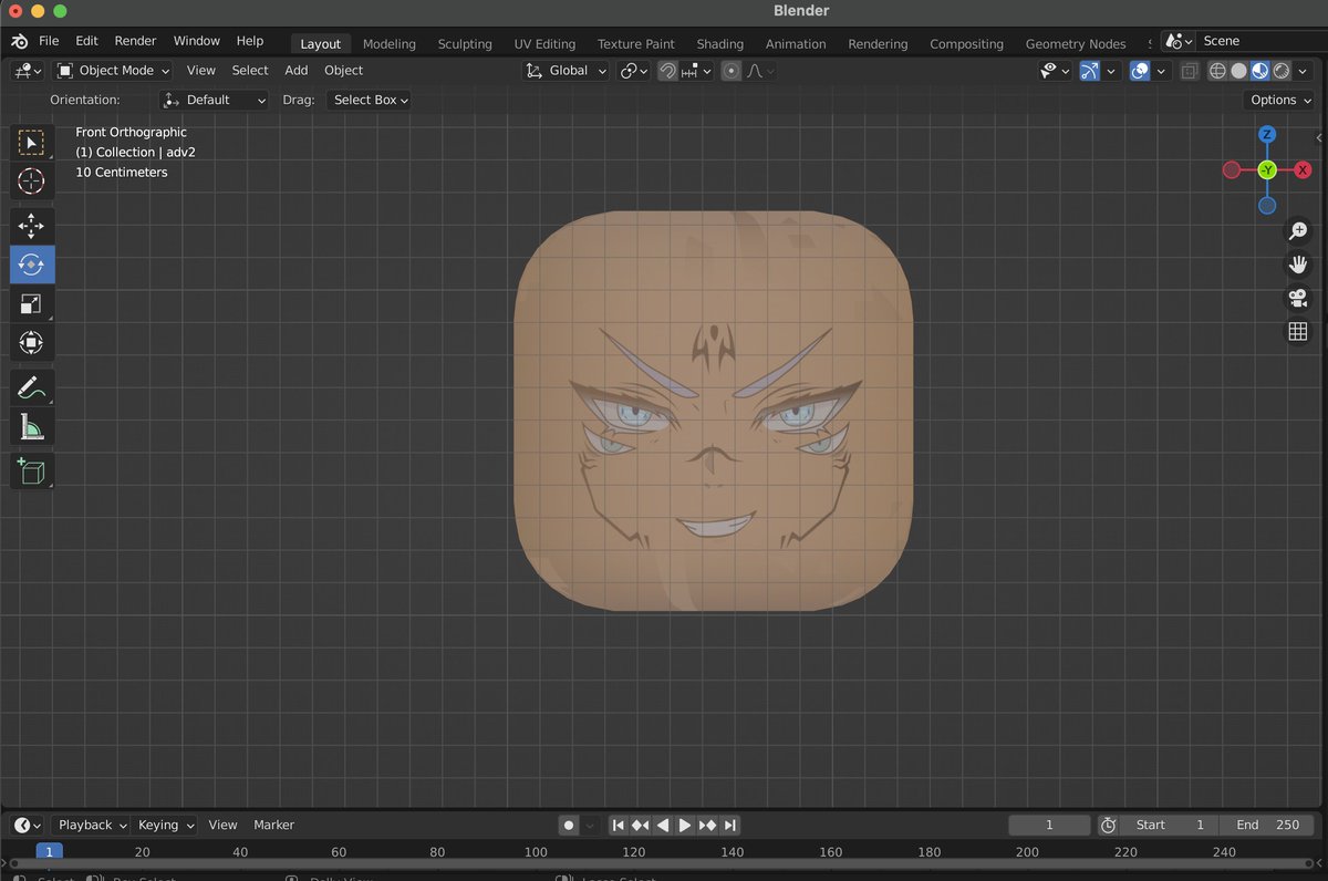 Curse Gojo face released  
photo shoot by  <a href="/NokToa/">XinAqua</a> 
link : roblox.com/catalog/185740…