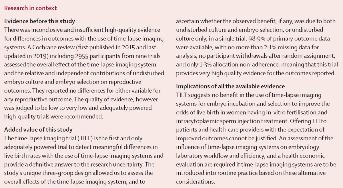No difference in rates of live births when time-lapse imaging used in IVF compared to standard methods, study finds.

🔗 hubs.li/Q02Gxxx_0