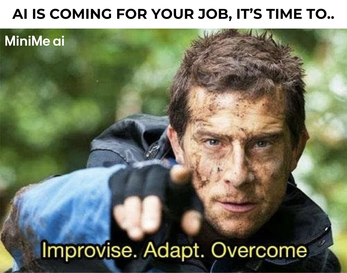 myminimeai's tweet photo. Hack AI before AI hacks your job!

Creators who adopt AI will make it to the other side and it’s gonna be RIP to the others 👋🏽 The #1 way people are staying ahead of the curve is by deploying AI agents that they can own and monetise. https://t.co/1rzlP8DEV6