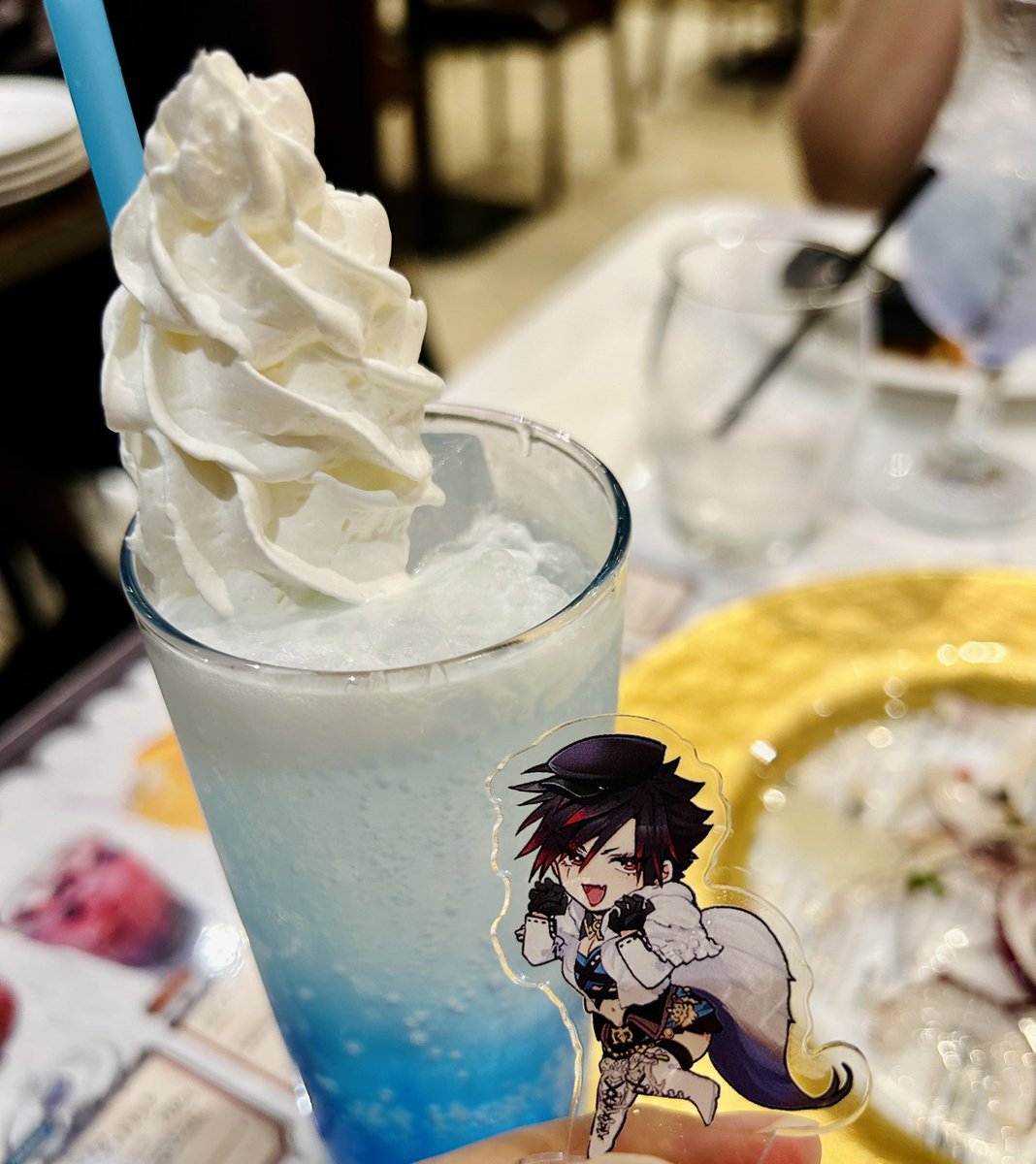 今日はエオカフェとプラネタリウムコラボ行ってました!!!めっちゃ遊んだ!
(プラネタリウムは撮影オッケーのとこ) 