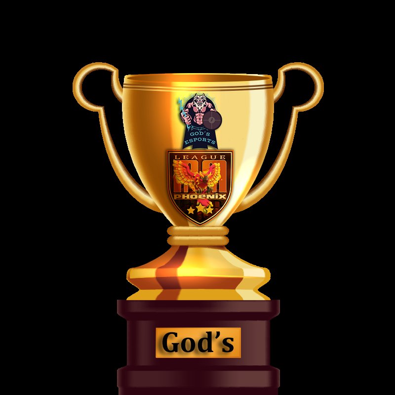 ¡Campeones de la primera edición del torneo 10vs10 de th16 de <a href="/MichMichFamily/">FAMILY MICHMICH</a>! 👑

Primer torneo para nuestro Team God's.

Contentos por lo conseguido y centrados en mejorar y conseguir más.⚔️

Arriba God's Not Dead🇪🇦