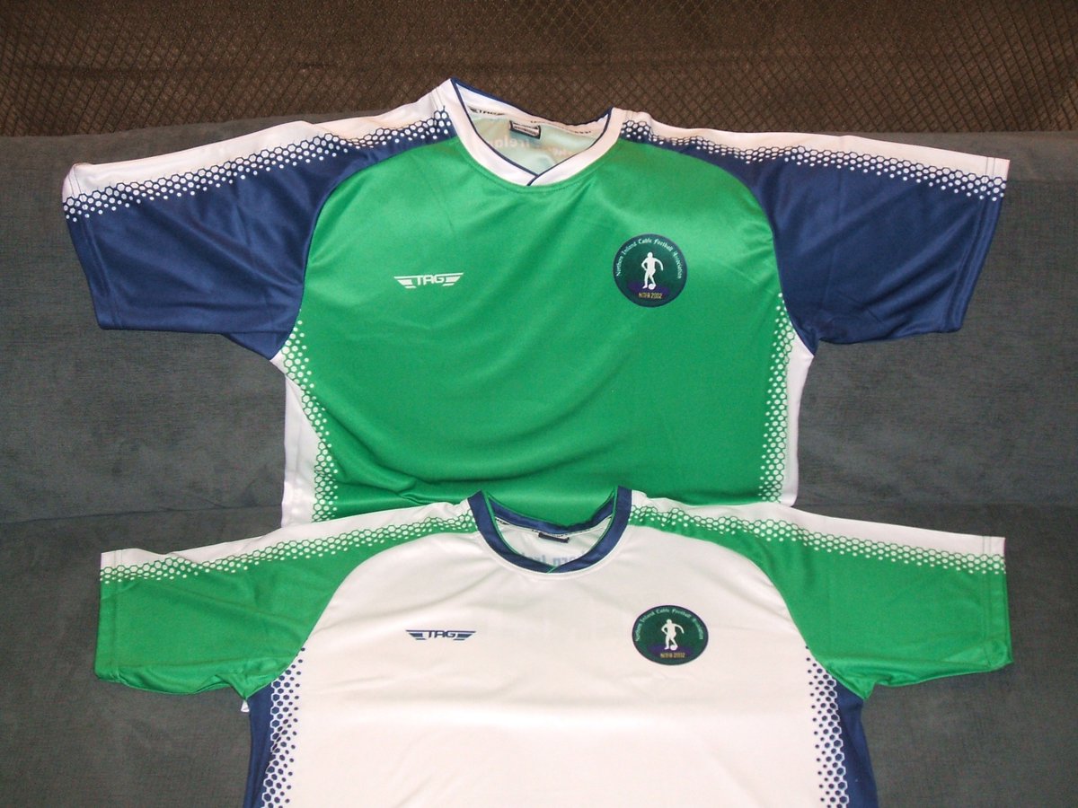Northern Ireland Subbuteo World Cup squad and kit. nitfa.org.uk