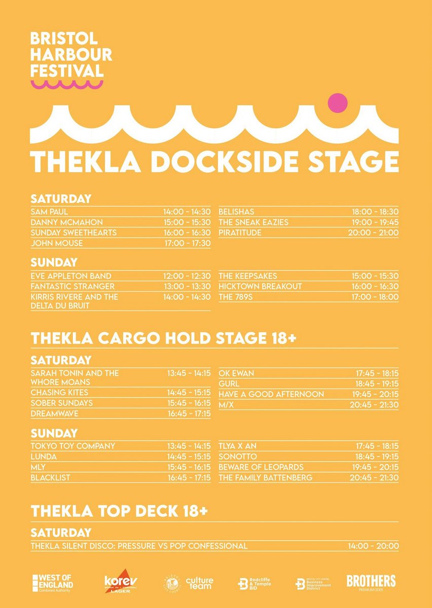 Tomorrow 4.45pm on <a href="/theklabristol/">Thekla Bristol</a> cargo hold stage- FREE ENTRY