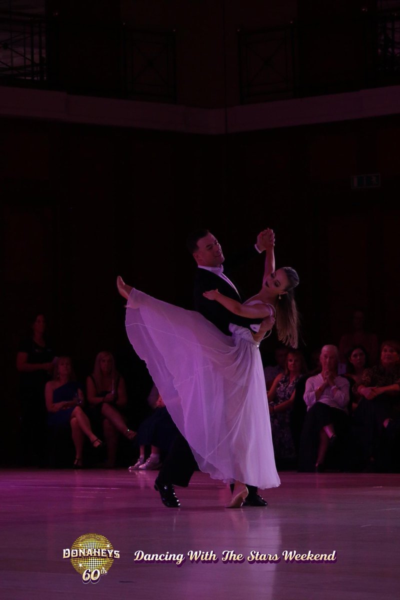 Donaheys's tweet photo. Incredible showcase from @kaiwidd and Rebecca Scott thank you so much -  What a fabulous way to open our 60th weekend! 💃 🪩 🕺 #donaheys #dancingwiththestars #danceweekend https://t.co/hqFDiYusxg