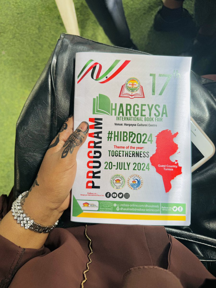 DrEdilOsman's tweet photo. It’s a great pleasure for me to attend &amp; become one of the guests in #HIBF2024 which opened today in the city of Hargeisa &amp; representing @kaabaNetwork from #Burao. https://t.co/qAYlusZvgY
