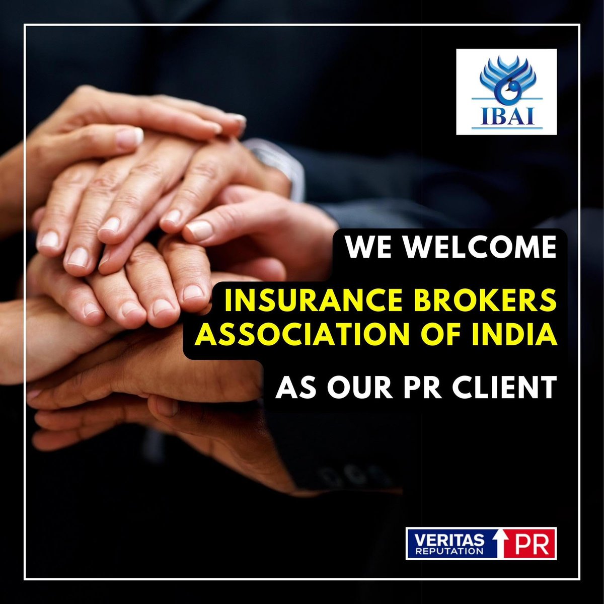 Veritas Reputation PR (@vrpr_india) on Twitter photo Happy to announce that that we have been appointed as PR consultants for Insurance Brokers Association of India (IBAI).
We look forward to working together on elevating their mission and impact.
<a href="/ibai_in/">Insurance Brokers Association of India - IBAI</a> <a href="/VRPR_India/">Veritas Reputation PR</a>
#pragency #newclent #BFSIPR #InsurancePR Happy to announce that that we have been appointed as PR consultants for Insurance Brokers Association of India (IBAI).
We look forward to working together on elevating their mission and impact.
<a href="/ibai_in/">Insurance Brokers Association of India - IBAI</a> <a href="/VRPR_India/">Veritas Reputation PR</a>
#pragency #newclent #BFSIPR #InsurancePR