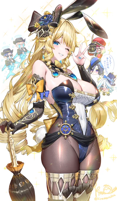 バニーナヴィア #GenshinImpact 