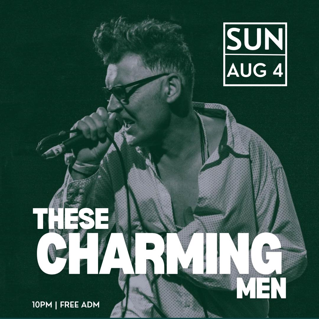 The Bank Holiday Weekend is fast approaching &amp; we are thrilled to announce that the amazing These Charming Men - Play the music of The Smiths will be live in our lounge on Sunday, August 4th. 

Always a fantastic night, so if you are a Smiths fan, you know where to come!
