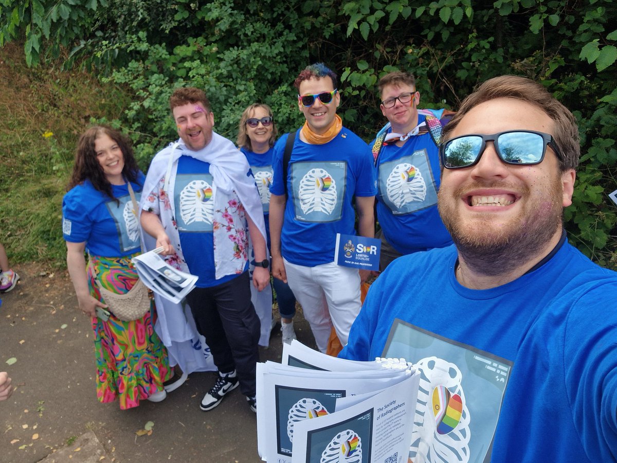 <a href="/SCoRMembers/">SCoR Members</a> here repping at #GlasgowPride. May need a chest xray later with the amount if glitter I've inhaled 🥳🌈🥳🌈🥳🌈