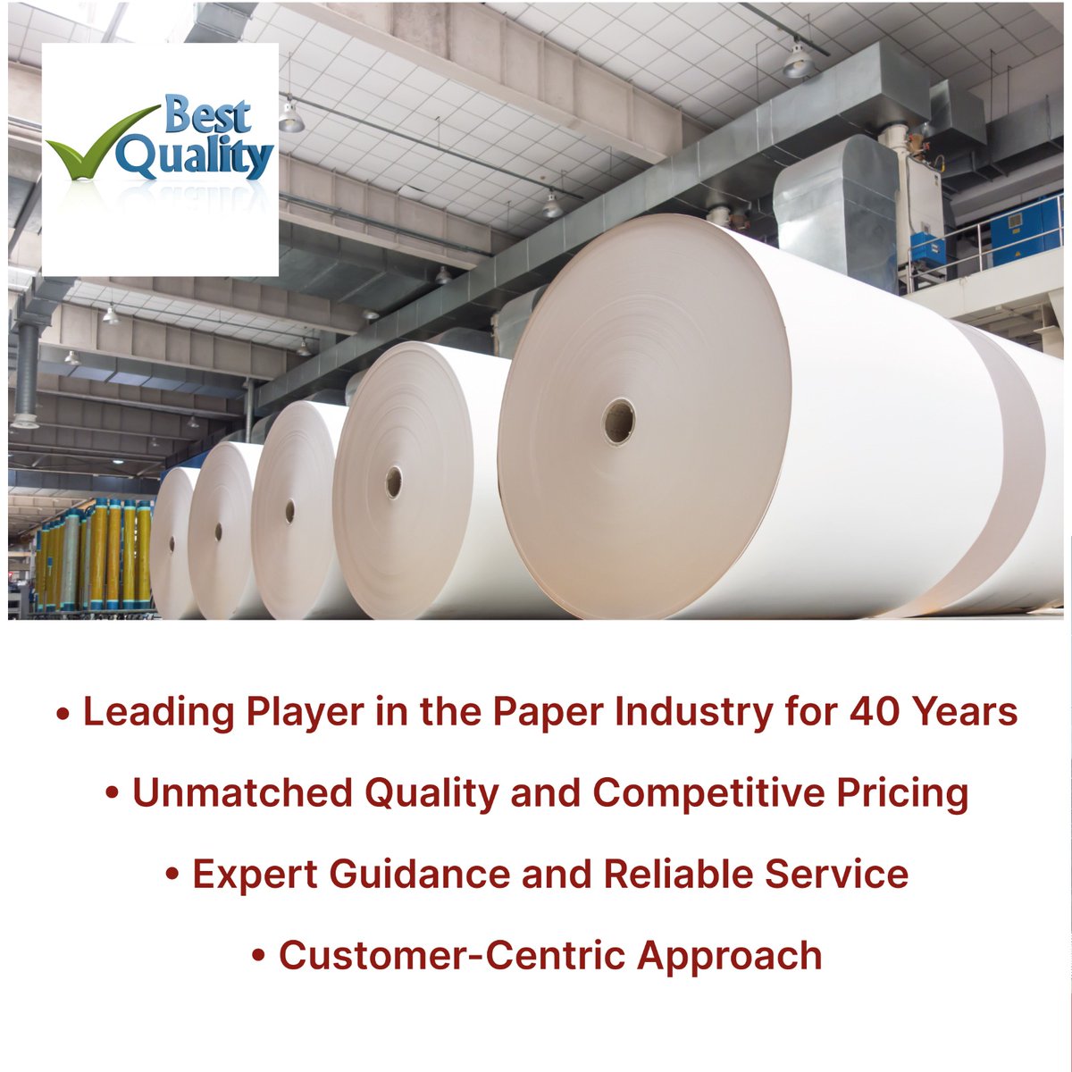 shitlapapers's tweet image. Celebrating 40 years of excellence in the paper industry! With unmatched quality, competitive pricing, and expert guidance.
#PaperIndustry #QualityPaper #CompetitivePricing #ExpertGuidance #ReliableService #SustainablePaper #EcoFriendly #PaperSolutions #ShitlaPapers